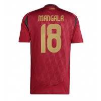 Belgium Orel Mangala #18 Replica Home Shirt Euro 2024 Short Sleeve